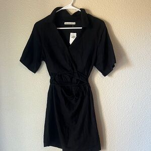 Abercrombie & Fitch Black Mini Dress